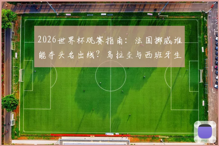 2026世界杯观赛指南:法国挪威谁能夺头名出线?乌拉圭与西班牙生死战全解析,附观看渠道